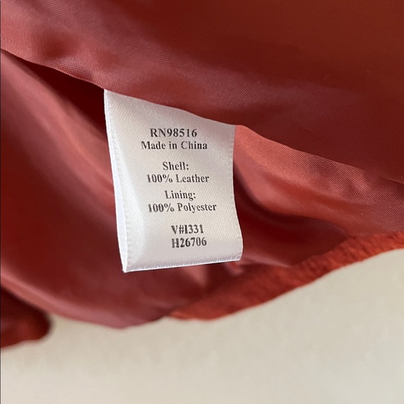 Women's Rich Rust Jacket - Picture 3 of 4